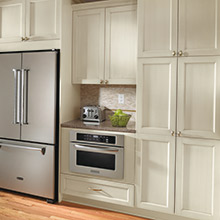 Lexington off white kitchen cabinets