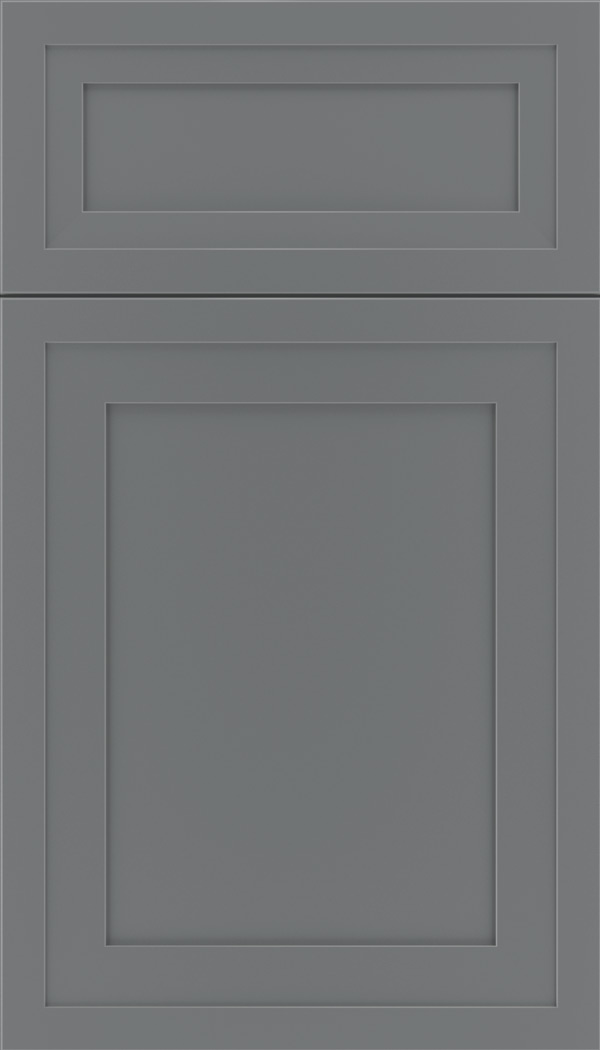 Asher 5pc Maple flat panel cabinet door in Cloudburst