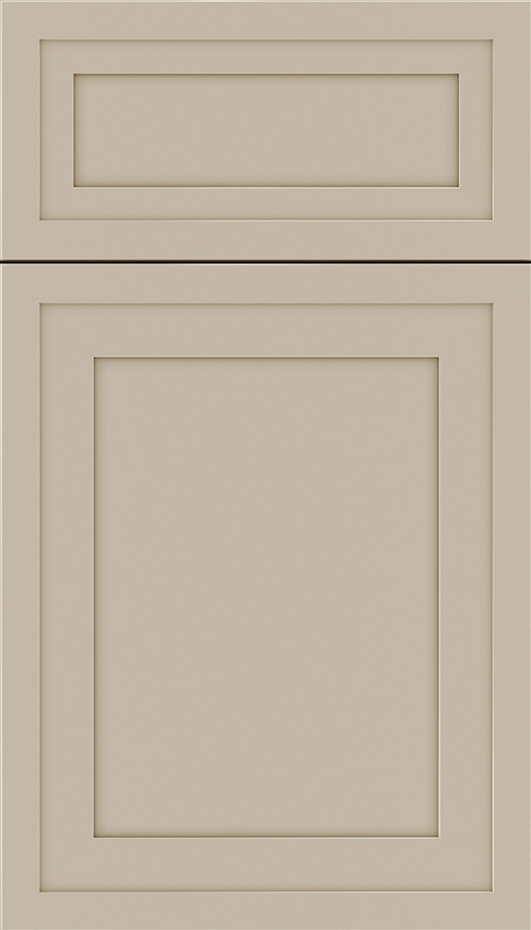 Asher 5pc Maple flat panel cabinet door in Moonlight