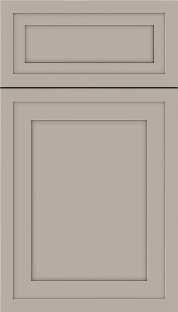 Asher 5pc Maple flat panel cabinet door in Nimbus