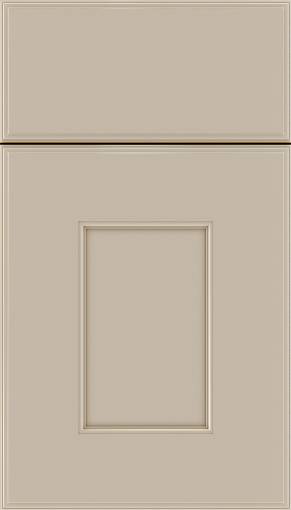 Berkeley Maple flat panel cabinet door in Moonlight 