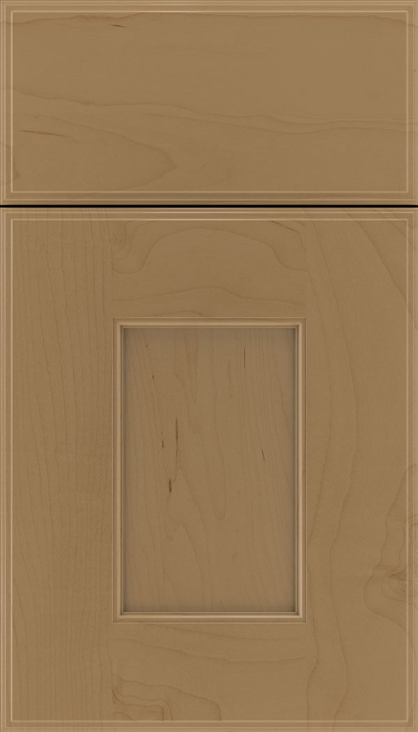 Berkeley Maple flat panel cabinet door in Tuscan