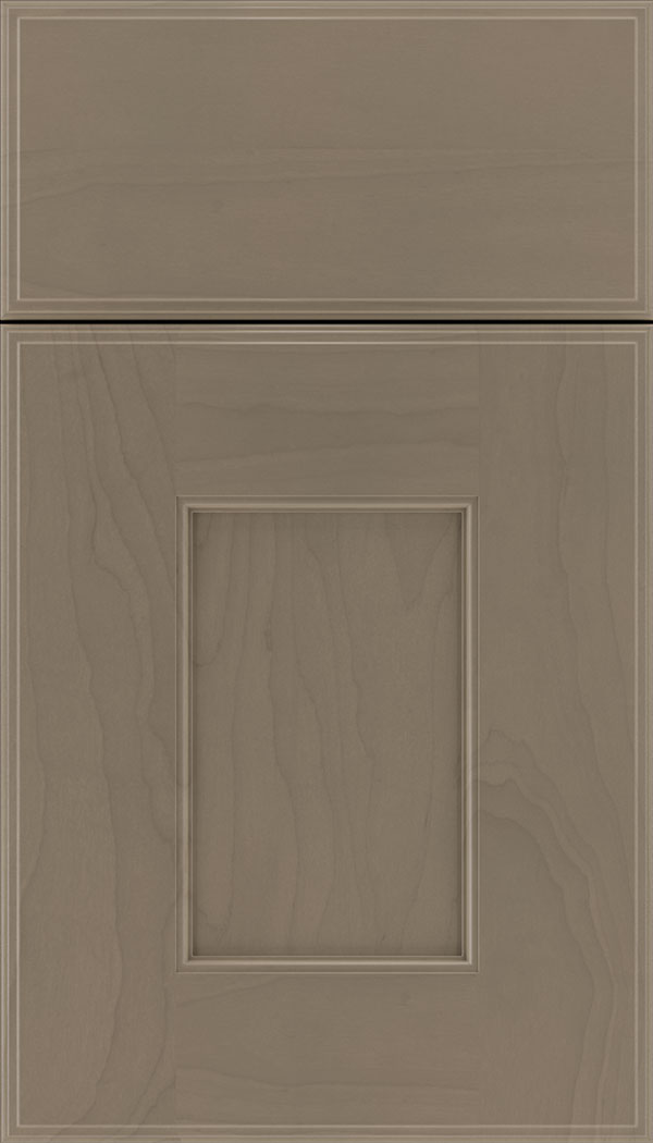 Berkeley Maple flat panel cabinet door in Winter 