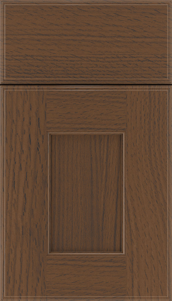 Berkeley Rift Oak flat panel cabinet door in Toffee