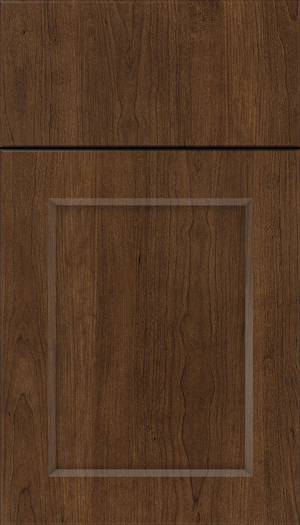 Coventry Thermofoil cabinet door in Woodgrain Black Bean
