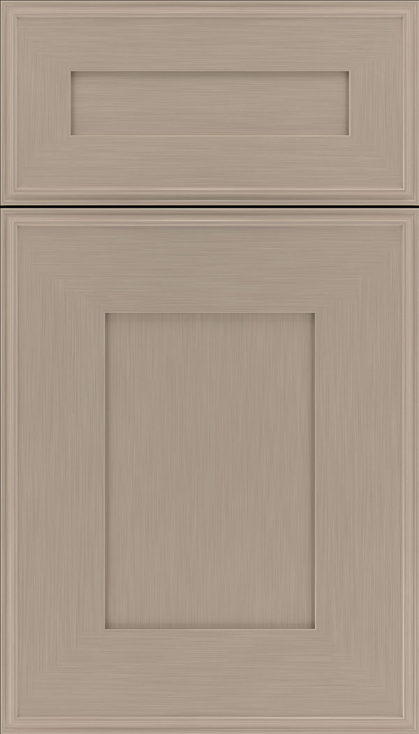 Elan 5pc Maple flat panel cabinet door in Portabello
