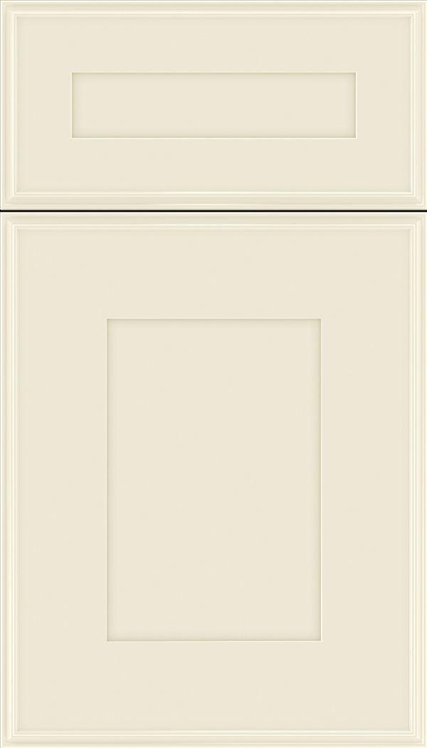 Elan 5pc Maple flat panel cabinet door in Seashell