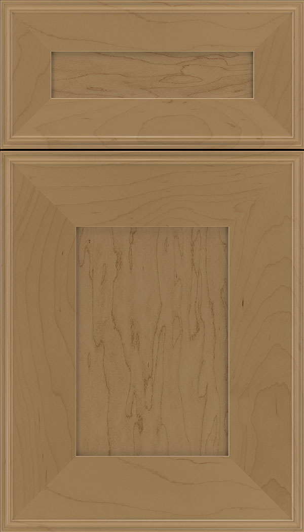 Elan 5pc Maple flat panel cabinet door in Tuscan
