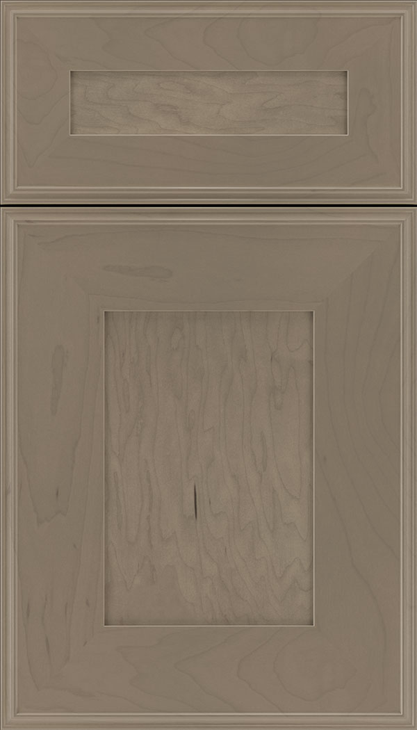 Elan 5pc Maple flat panel cabinet door in Winter