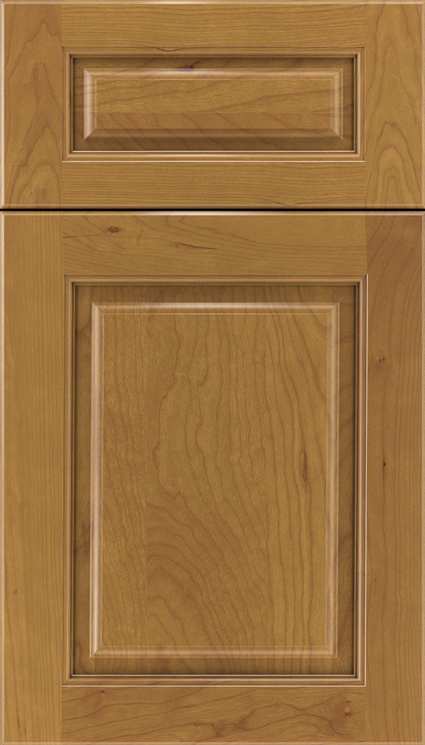 Marquis 5pc Cherry raised panel cabinet door in Ginger