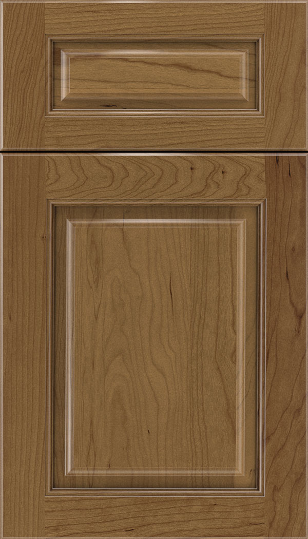 Marquis 5pc Cherry raised panel cabinet door in Tuscan