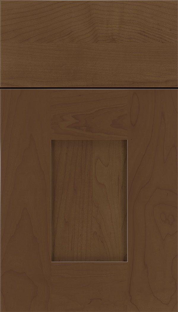 Newhaven Maple shaker cabinet door in Sienna