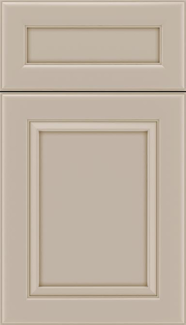 Paloma 5pc Maple flat panel cabinet door in Moonlight