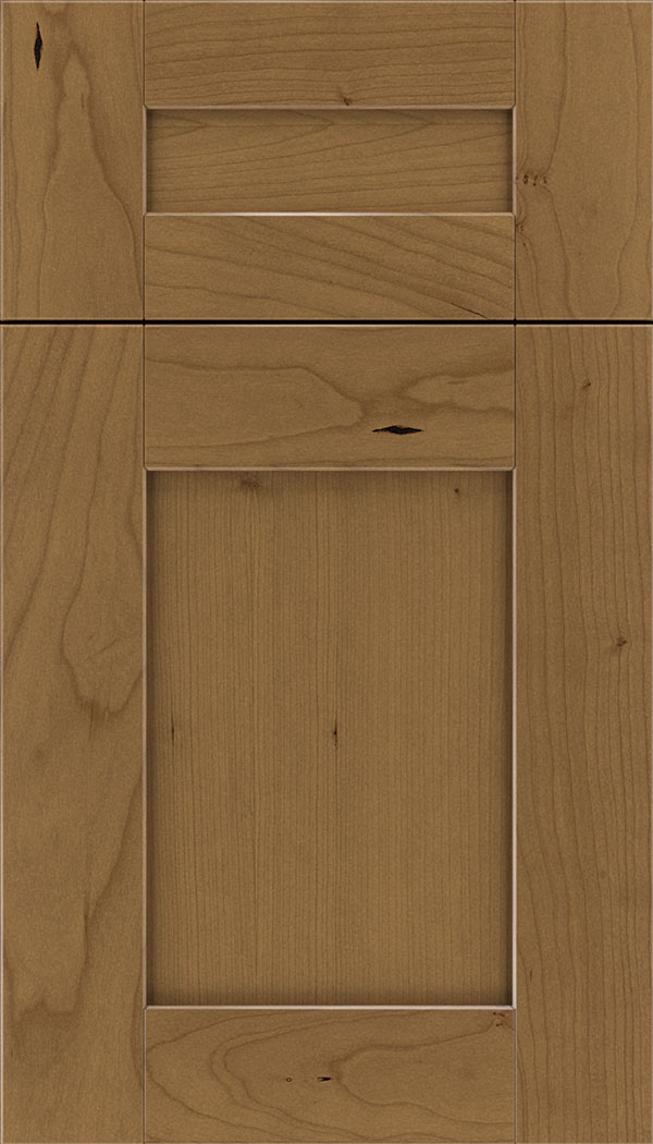Pearson 5pc Cherry flat panel cabinet door in Tuscan