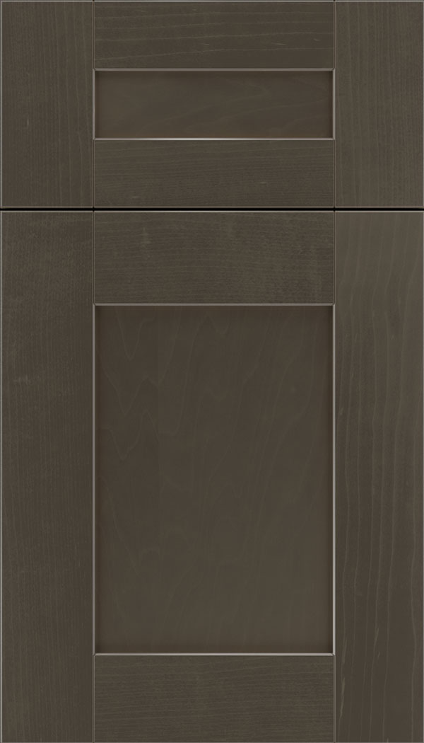 Pearson 5pc Maple flat panel cabinet door in Thunder