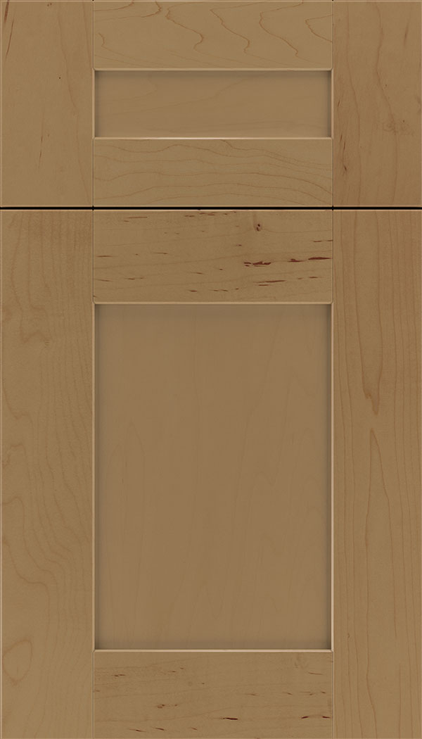 Pearson 5pc Maple flat panel cabinet door in Tuscan