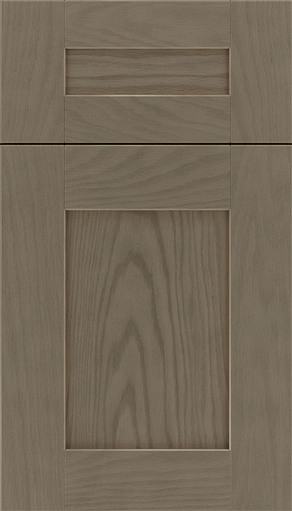 Pearson 5pc Oak flat panel cabinet door in Winter