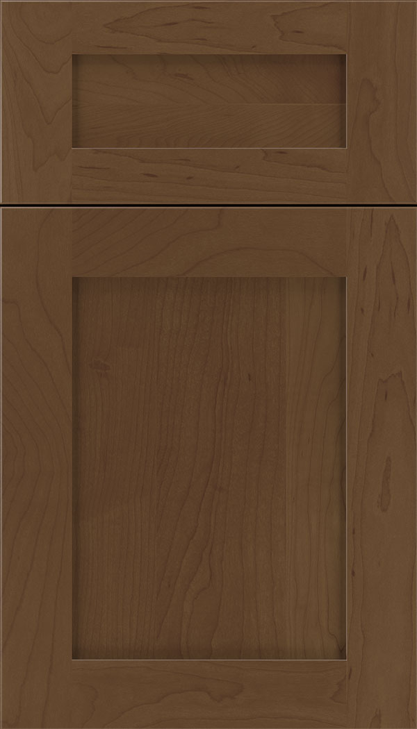 Plymouth 5pc Maple shaker cabinet door in Sienna