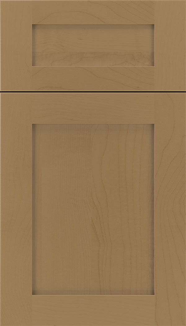 Plymouth 5pc Maple shaker cabinet door in Tuscan