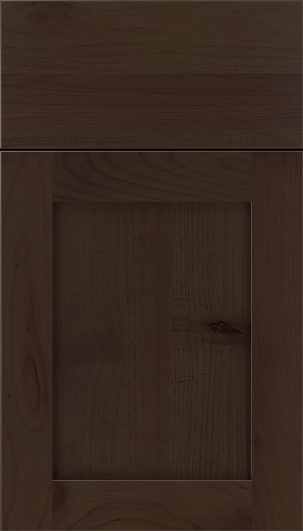 Plymouth Alder shaker cabinet door in Cappuccino