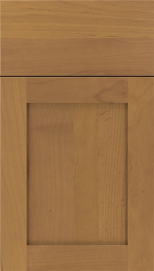 Plymouth Alder shaker cabinet door in Ginger