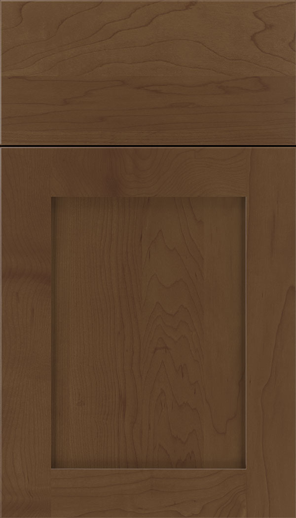 Plymouth Maple shaker cabinet door in Sienna