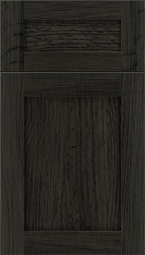 Salem 5pc Rift Oak shaker cabinet door in Weathered Slate