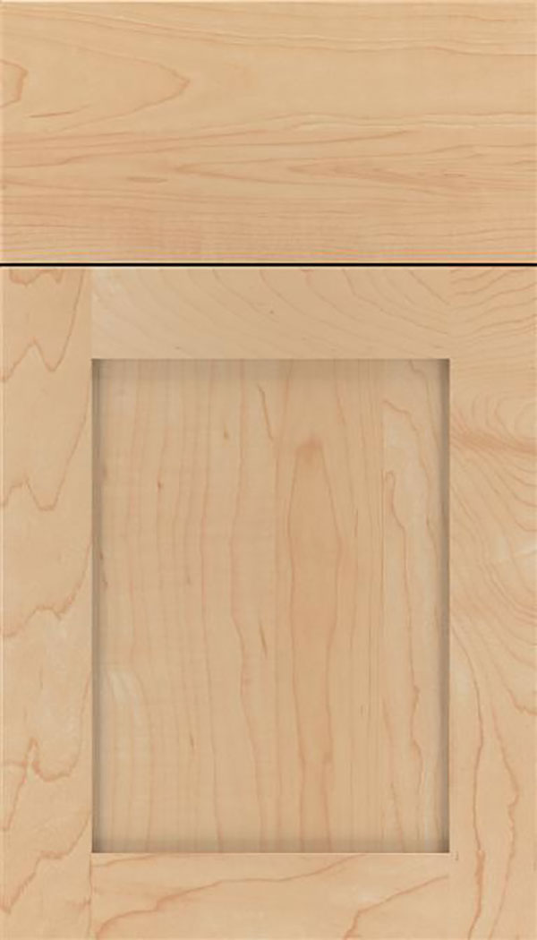 Salem Maple shaker cabinet door in Natural