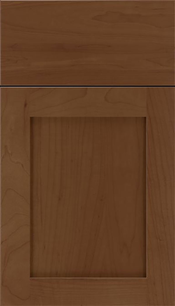 Salem Maple shaker cabinet door in Sienna