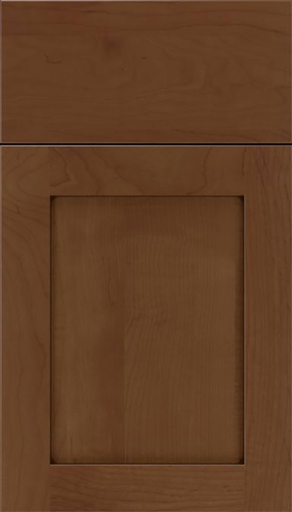 Salem Maple shaker cabinet door in Sienna with Mocha glaze