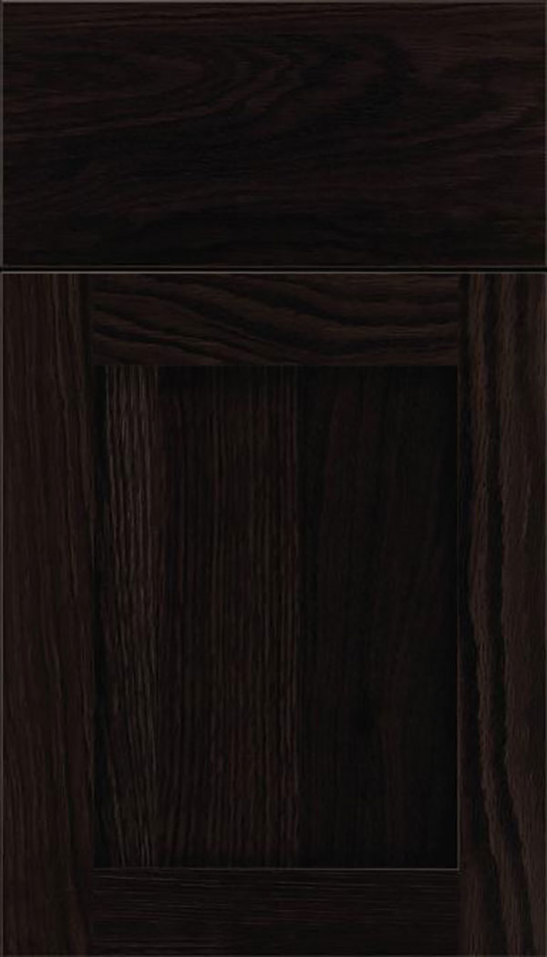 Salem Oak shaker cabinet door in Charcoal