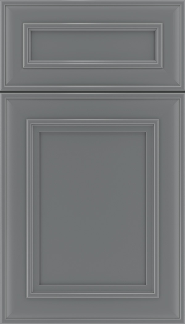 Sheffield 5pc Maple recessed panel cabinet door in Cloudburst