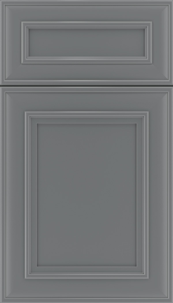 Sheffield 5pc Maple recessed panel cabinet door in Cloudburst