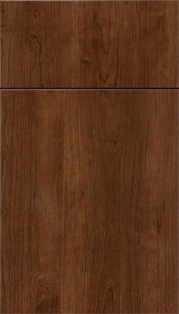 Soho Thermofoil cabinet door in Woodgrain Black Bean