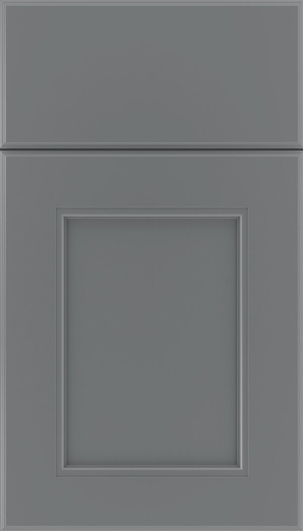 Tamarind Maple shaker cabinet door in Cloudburst
