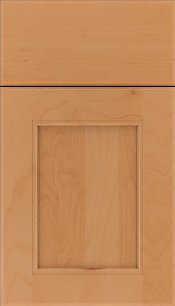Tamarind Maple shaker cabinet door in Ginger