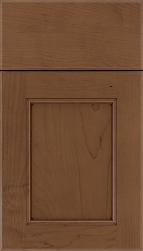 Tamarind Maple shaker cabinet door in Toffee with Mocha glaze