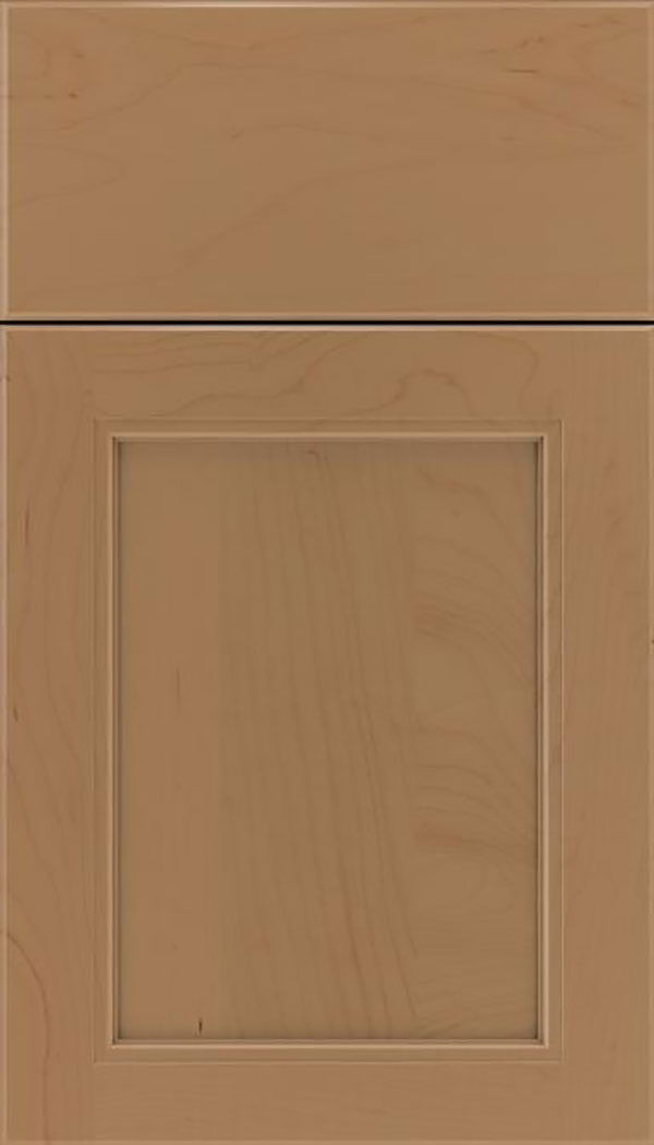 Templeton Maple recessed panel cabinet door in Tuscan