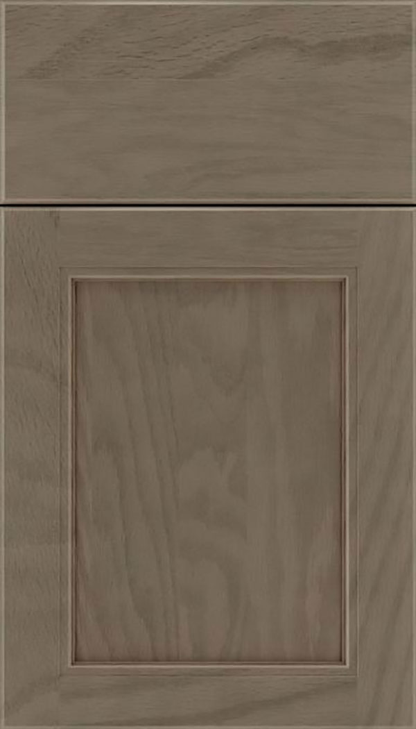 Templeton Oak recessed panel cabinet door in Winter