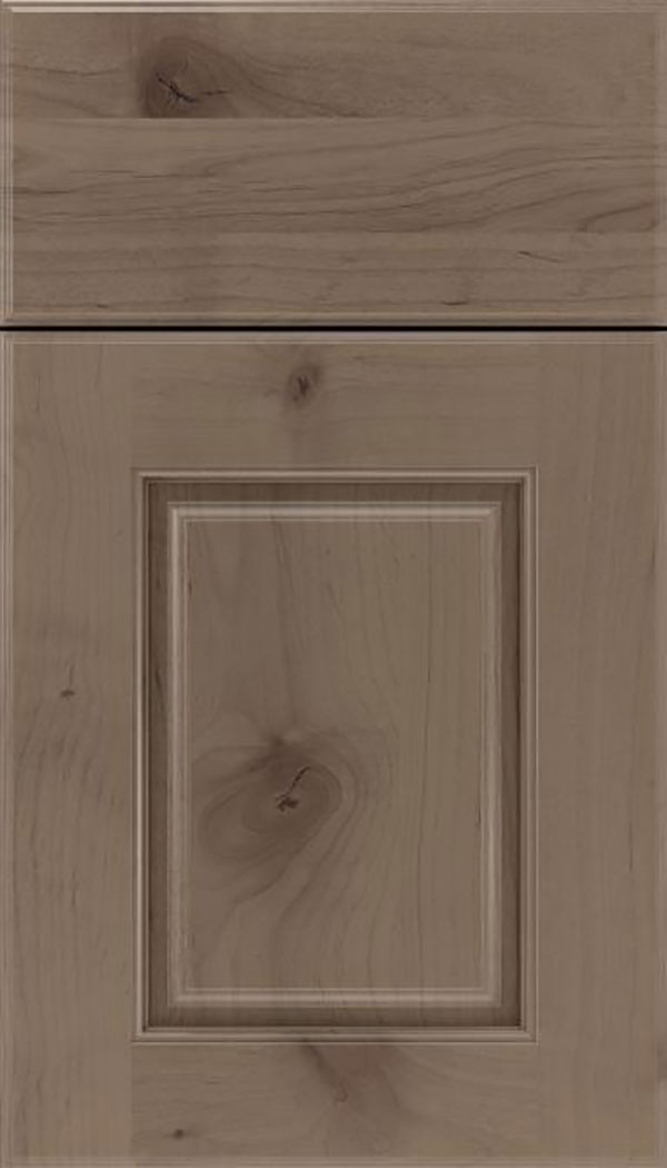 Whittington Alder raised panel cabinet door in Winter