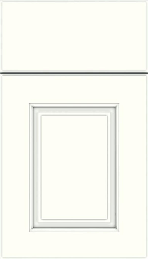 Whittington Maple raised panel cabinet door in Alabaster