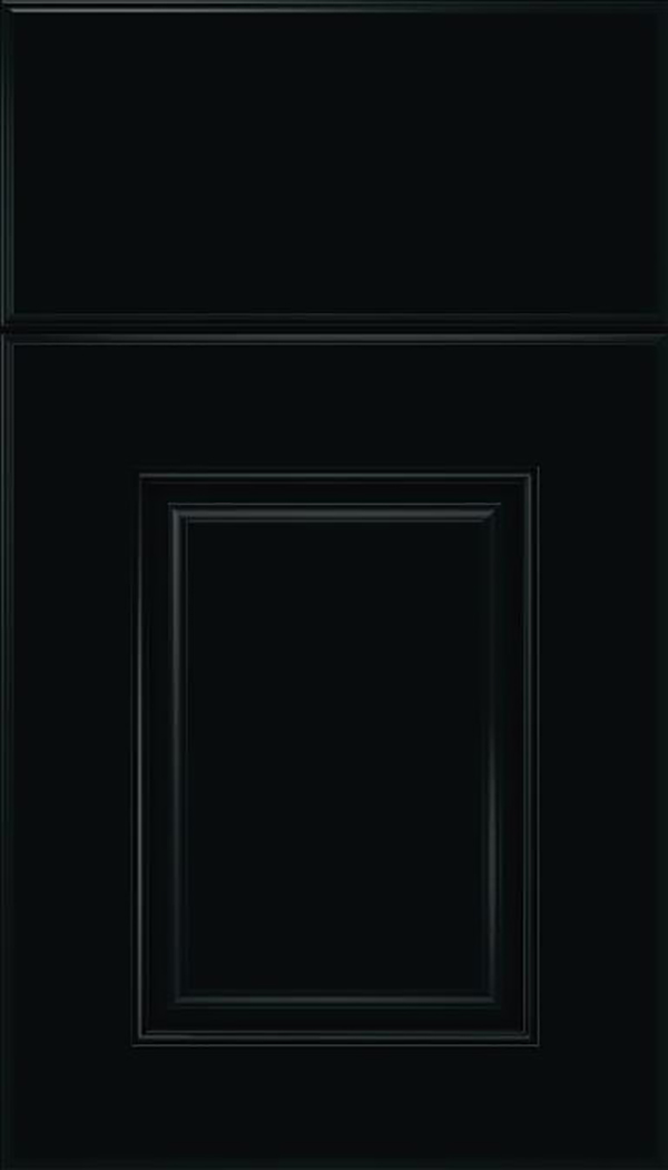 Whittington Maple raised panel cabinet door in Black