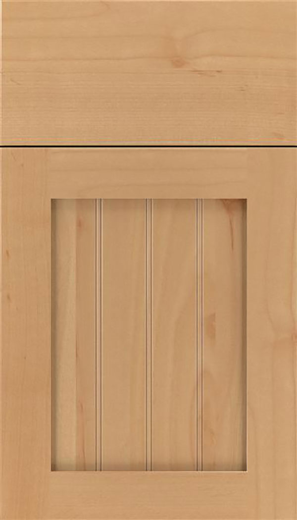 Winfield Alder beadboard cabinet door in Natural