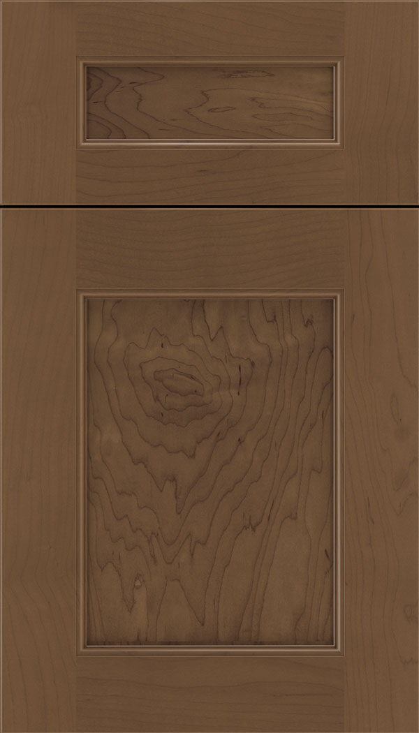 Lexington 5pc Maple recessed panel cabinet door in Toffee
