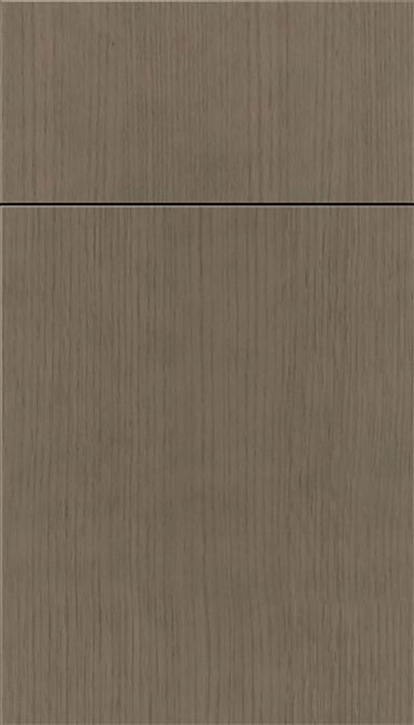 Summit Rift Oak slab cabinet door in Winter