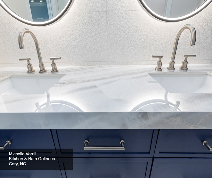 Bold and Spacious Primary Bath