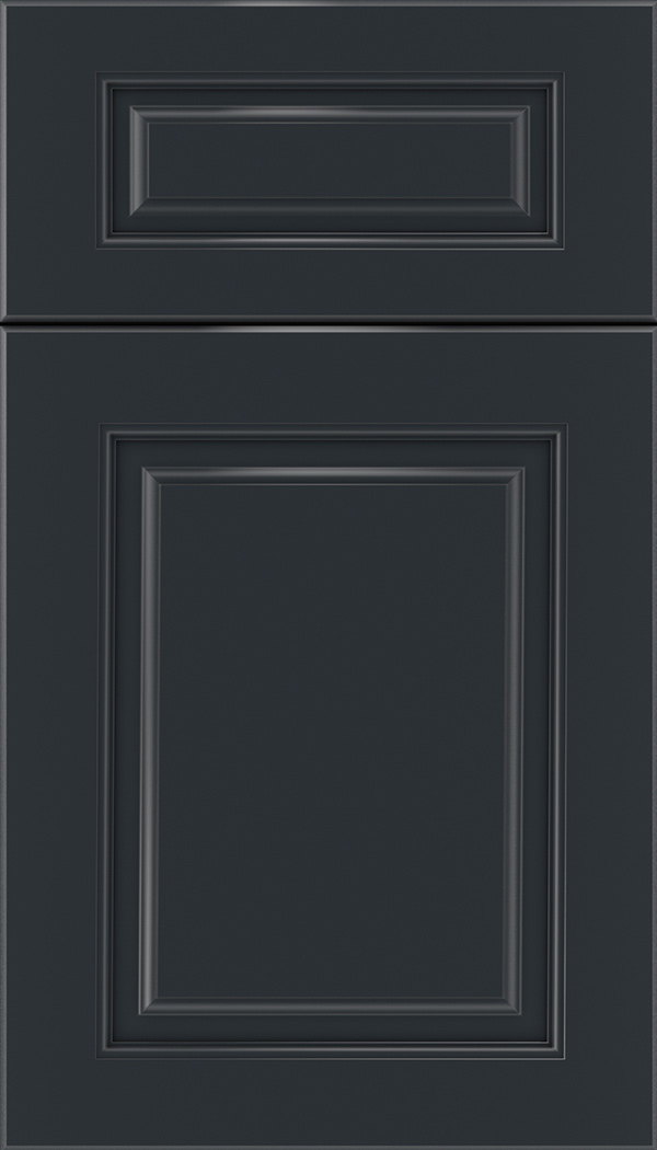 Marquis 5pc Maple raised panel cabinet door in Gunmetal Blue